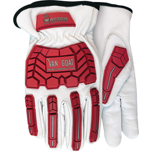 Gants r&eacute;sistant aux impacts et aux coupures Van Goat, T-petit, Paume en Ch&egrave;vre, Poignet &agrave; enfiler OSI Industrial Sales