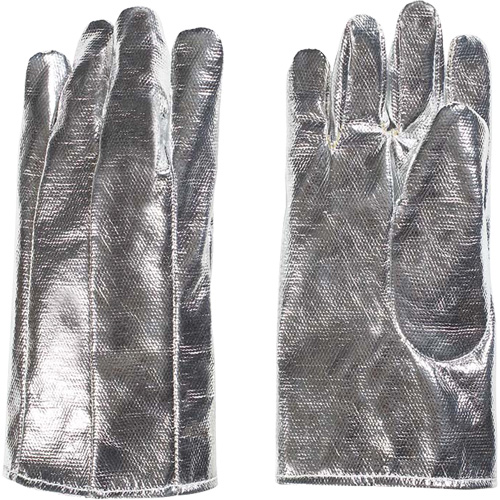 Gants r&eacute;sistants &agrave; la chaleur, Aluminis&eacute;/Kevlar, Taille unique, Prot&egrave;ge jusqu'&agrave; 800° F (426.66° C) OSI Industrial Sales