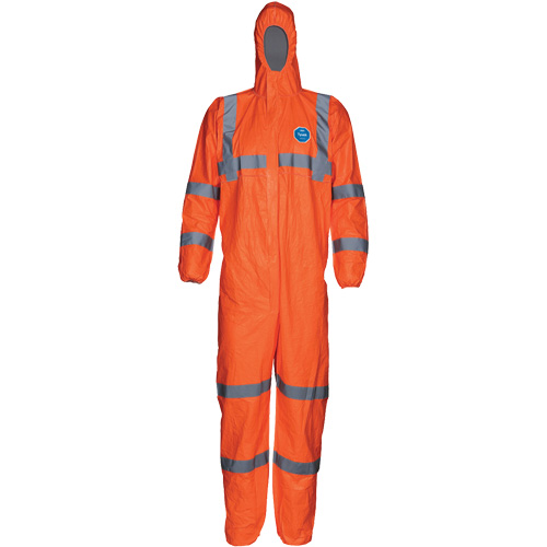 HV High Visibility Coveralls with Hood, Small, Orange, Tyvek&reg; 500 OSI Industrial Sales
