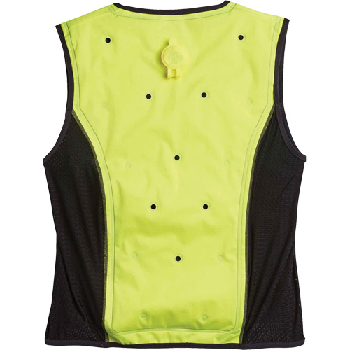 Chill-Its&reg; 6685 Dry Cooling Vest, 4X-Large, High Visibility Lime-Yellow OSI Industrial Sales