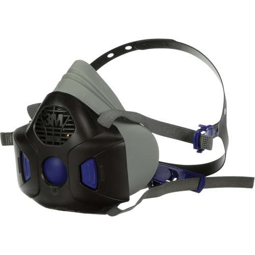 Respirateur r&eacute;utilisable &agrave; demi-masque s&eacute;rie HF-800 Secure Click, Silicone, Grand OSI Industrial Sales