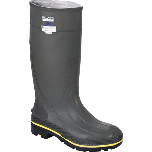 Bottes de s&eacute;curit&eacute; Pro, PVC, Embout Acier, Pointure 5 OSI Industrial Sales