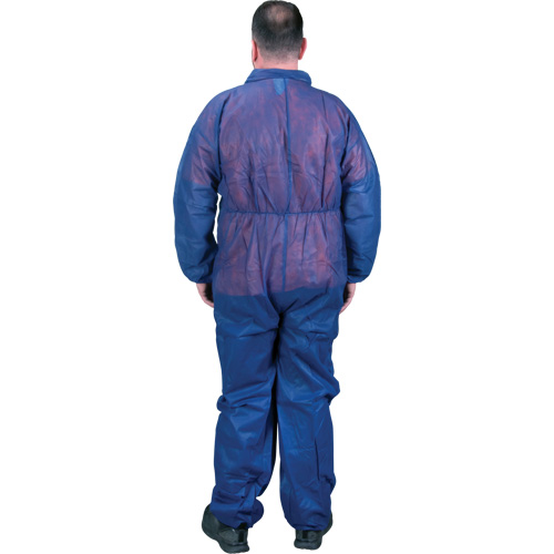 Coveralls, X-Large, Blue, Polypropylene OSI Industrial Sales