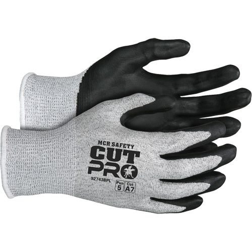 Safety Cut Pro Cut Resistant Gloves, Size Large, 13 Gauge, Bi-Polymer Coated, HPPE Shell, ASTM ANSI Level A7 OSI Industrial Sales