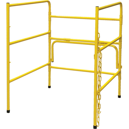 Garde-corps pour trou d'homme, Acier OSI Industrial Sales