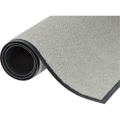 Tapis d'accueil Jasper, Essuie-pieds/grattoir, 3' x 10' x 5/16", Gris OSI Industrial Sales