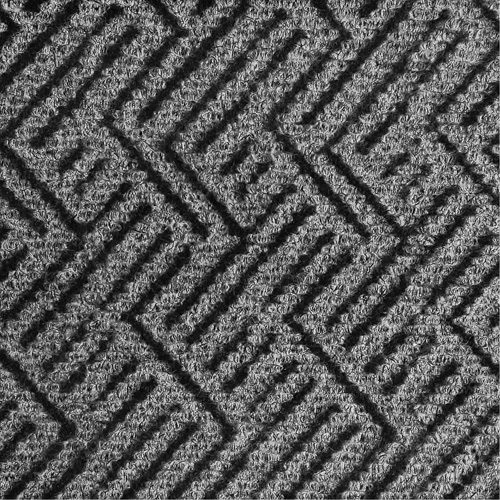 Triathlon Performance Entrance Mats, Wiper/Scraper, 3' x 5' x 7/16", Charcoal OSI Industrial Sales