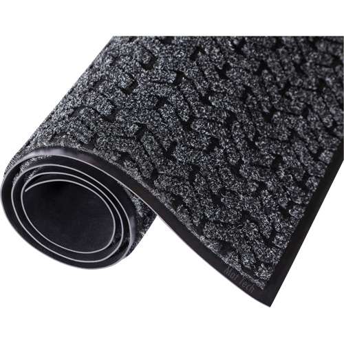 Tapis d'accueil Performance Tire-Track, Essuie-pieds/grattoir, 4' x 8' x 3/8", Charbon OSI Industrial Sales