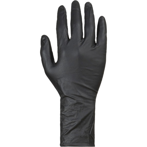 KeepKleen&reg; Disposable Gloves, X-Large, Nitrile, 8-mil, Powder-Free, Black OSI Industrial Sales