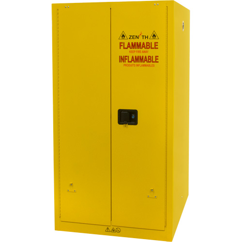 Armoire pour produits inflammables, 60 gal., 2 Porte(s), 34" La x 65" h x 34" p OSI Industrial Sales