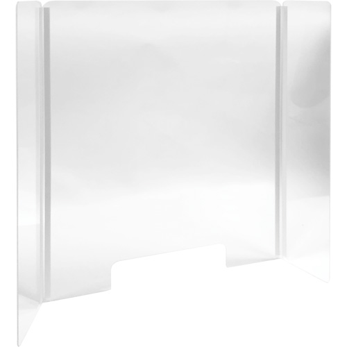 Countertop Safety Shield, 24-3/8" W x 31-3/4" H OSI Industrial Sales