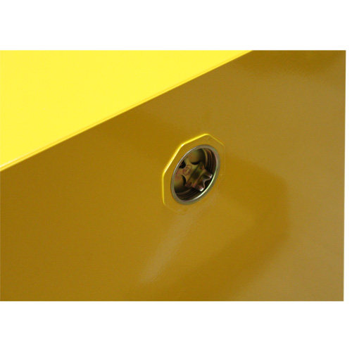 Armoire pour produits inflammables, 4 gal., 1 Porte(s), 17" La x 22" h x 18" p OSI Industrial Sales