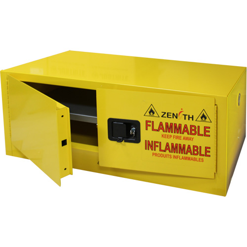 Armoire pour produits inflammables, 12 gal., 2 Porte(s), 43" La x 18" h x 18" p OSI Industrial Sales