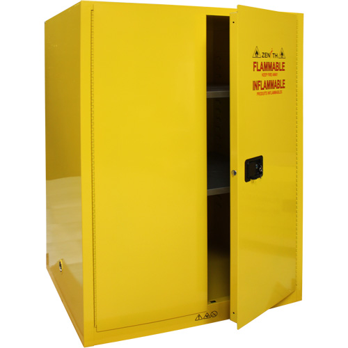 Armoire pour produits inflammables, 90 gal., 2 Porte(s), 43" La x 66" h x 34" p OSI Industrial Sales