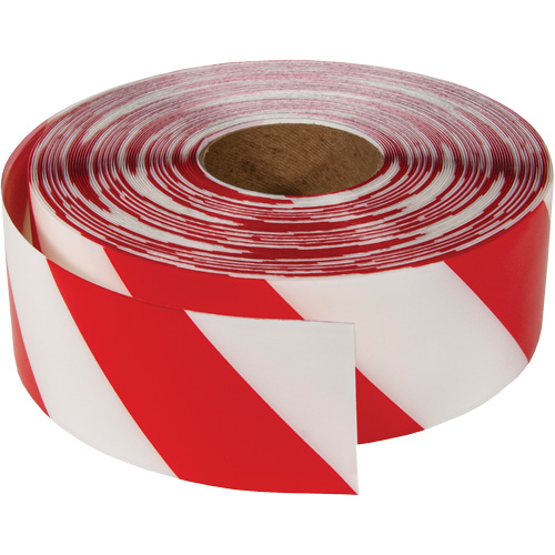 ArmorStripe&reg; Ultra Durable Floor Tape, 3" x 100', PVC, Red and White OSI Industrial Sales