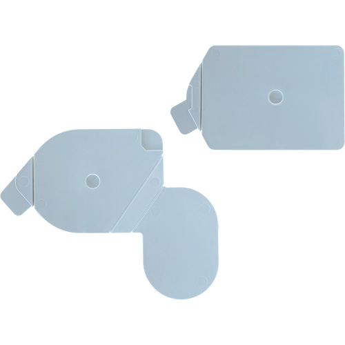 Supports de rechange pour &eacute;lectrodes de formation RCR Uni-Padz, Zoll AED 3 Pour, Non m&eacute;dical OSI Industrial Sales