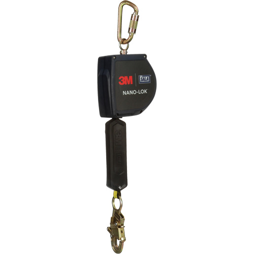 Nano-Lok Extended Length Self Retracting Lifeline, 20', Dyneema&reg;, Swivel OSI Industrial Sales