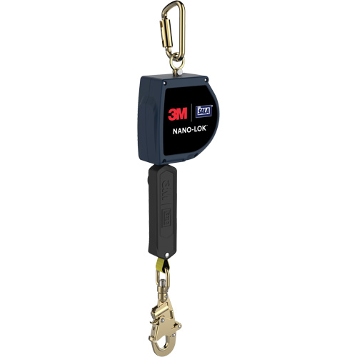 Nano-Lok Extended Length Self Retracting Lifeline, 20', Dyneema&reg;, Swivel OSI Industrial Sales