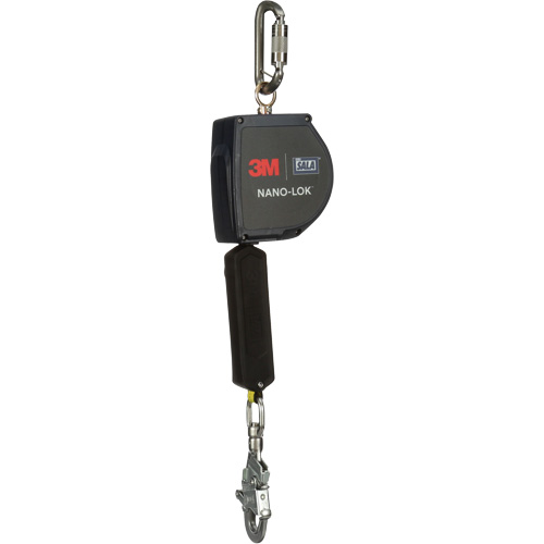 Nano-Lok Extended Length Self Retracting Lifeline, 20', Dyneema&reg;, Swivel OSI Industrial Sales