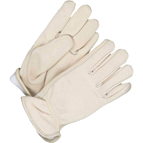 Ladies Insulated Driver Gloves, 7, Grain Cowhide Palm, Fleece Inner Lining OSI Industrial Sales