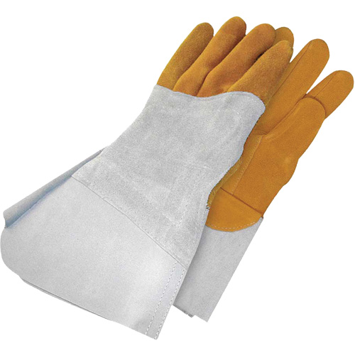 Gander Brand Reverse Grain TIG Welder Gloves, Grain Deerskin, Size 9 OSI Industrial Sales
