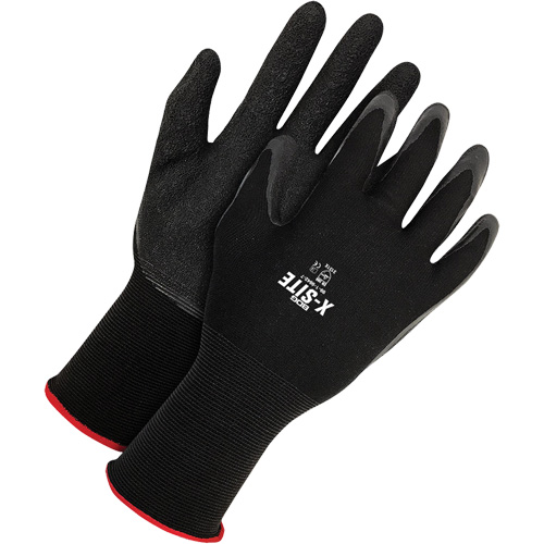Gants enduits X-Site, 11, R&ecirc;vetement Latex, Calibre 15, Enveloppe en Nylon OSI Industrial Sales