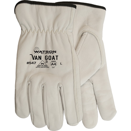 Gants de travail r&eacute;sistants aux coupures Van Goat, Grand, 36 cal/cm², Niveau 3, NFPA 70E OSI Industrial Sales