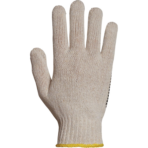 Sure Grip&reg; PVC Dotted String Knit Glove, Poly/Cotton, Single Sided, 7 Gauge, X-Small OSI Industrial Sales