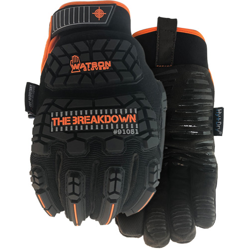 The Breakdown Cut Resistant Work Gloves, Size Small, Aramid/Polyester/Stainless Steel Shell, ASTM ANSI Level A5 OSI Industrial Sales