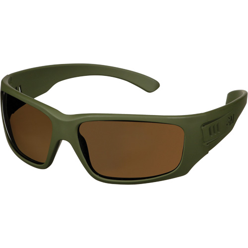 Lunettes de s&eacute;curit&eacute; de la s&eacute;rie Maxim Elite 1000, Lentille Brun, Antibu&eacute;e/Anti-&eacute;gratignures, R&eacute;pond ou surpasse la norme CSA Z94.3 OSI Industrial Sales