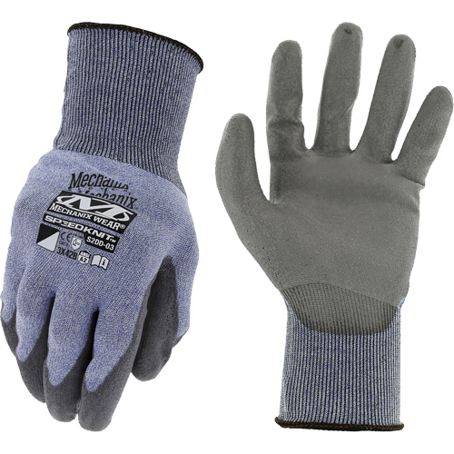 SpeedKnit B2 Cut-Resistant Gloves, Size Medium/8, 15 Gauge, Polyurethane Coated, HPPE Shell, ASTM ANSI Level A2/EN 388 Level B OSI Industrial Sales