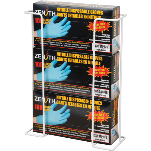 Distributeur de gants mural en fil m&eacute;tallique OSI Industrial Sales