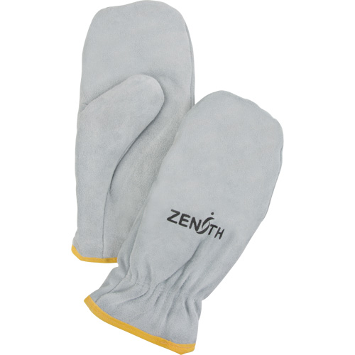 Mitaines dhiver en grain fendu doubl&eacute;es de boa, Taille Taille unique, Mitaine OSI Industrial Sales