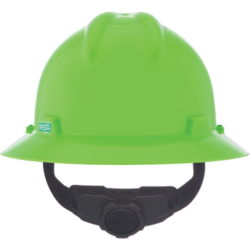 V-Gard&reg; Slotted Full-Brim Hardhat, Meets CSA Type 1, Ratchet Suspension, Non-Vented OSI Industrial Sales