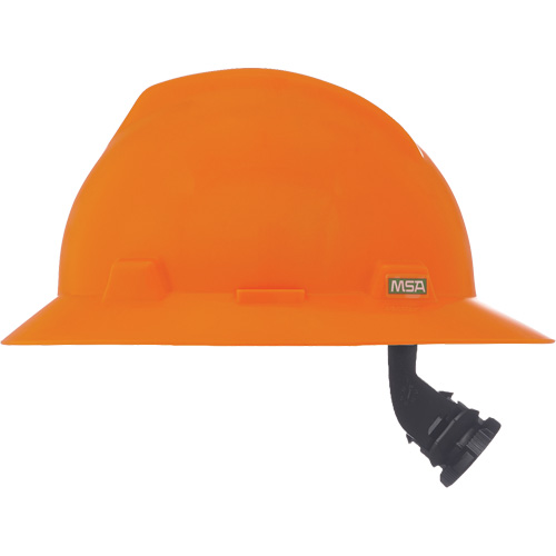 V-Gard&reg; Slotted Full-Brim Hardhat, Meets CSA Type 1, Ratchet Suspension, Non-Vented OSI Industrial Sales