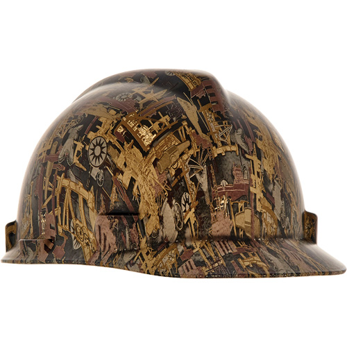 V-Gard&reg; Hydro Dip Hard Hat, Meets CSA Type 1, Ratchet Suspension, Non-Vented OSI Industrial Sales