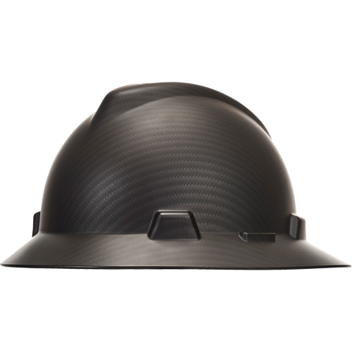 Casque de s&eacute;curit&eacute; &agrave; bordure compl&egrave;te Hydro Dip V-Gard, R&eacute;pond aux normes CSA type 1, Suspension Rochet, Non ventil&eacute; OSI Industrial Sales