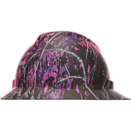 Casque de s&eacute;curit&eacute; &agrave; bordure compl&egrave;te Hydro Dip V-Gard, R&eacute;pond aux normes CSA type 1, Suspension Rochet, Non ventil&eacute; OSI Industrial Sales