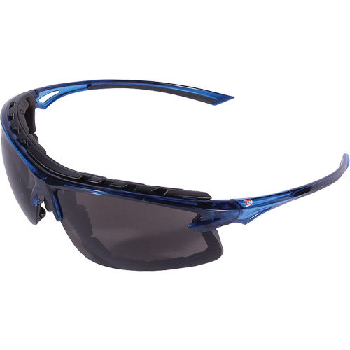 Dynamic Opti-Seal Semi-Rimless Safety Glasses, Smoke Lens, Anti-Fog/Anti-Scratch, ANSI Z87+/Meets/Exceeds CSA Z94.3 OSI Industrial Sales