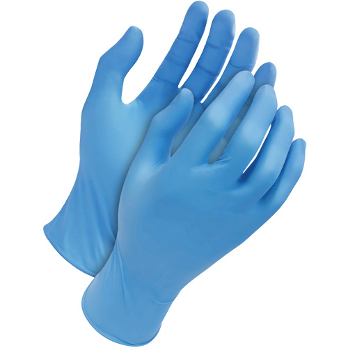 Classic Disposable Gloves, Medium, Nitrile, 4-mil, Powder-Free, Blue OSI Industrial Sales