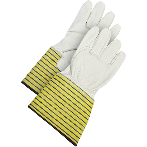 Classic Fitter's Gloves, Large, Grain Cowhide Palm, Fleece Inner Lining OSI Industrial Sales