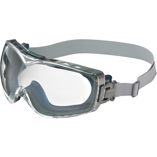 Uvex HydroShield&reg; Stealth&reg; OTG Safety Goggles, Clear Lens, Anti-Fog/Anti-Scratch, Indirect Vent OSI Industrial Sales