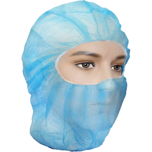 Cagoules de protection Care, Polypropyl&egrave;ne, Bleu OSI Industrial Sales