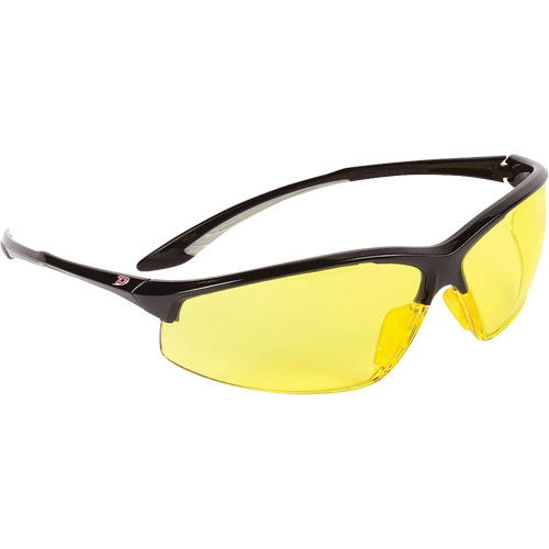 Lunettes de s&eacute;curit&eacute; &agrave; demi-monture Hummingbird Dynamic, Lentille Ambr&eacute;e, Antibu&eacute;e, ANSI Z87+/R&eacute;pond ou surpasse la norme CSA Z94.3 OSI Industrial Sales