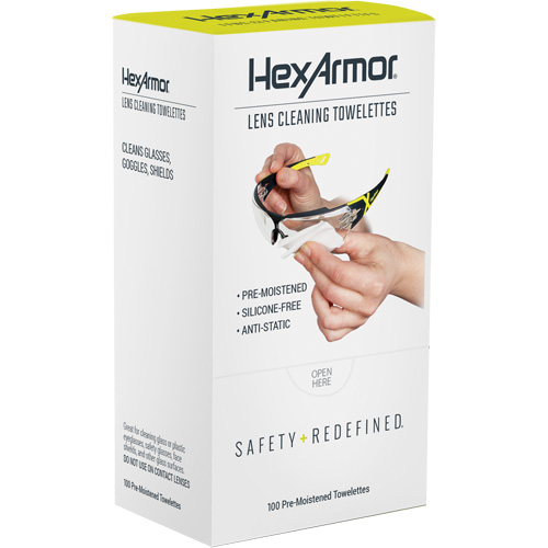 Lens Cleaning Towelettes, Pack Of 100 OSI Industrial Sales