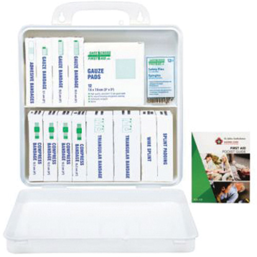 Trousse de premiers soins de travailleur isol&eacute; pour camion, R&eacute;pond &agrave; la norme CSA Z1220-17 type 1 individuelle, Personnel (1 travailleur) OSI Industrial Sales