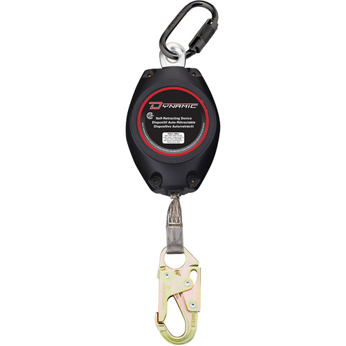 Dynamic Self-Retracting Lifeline, 20', Dyneema&reg;, Swivel OSI Industrial Sales