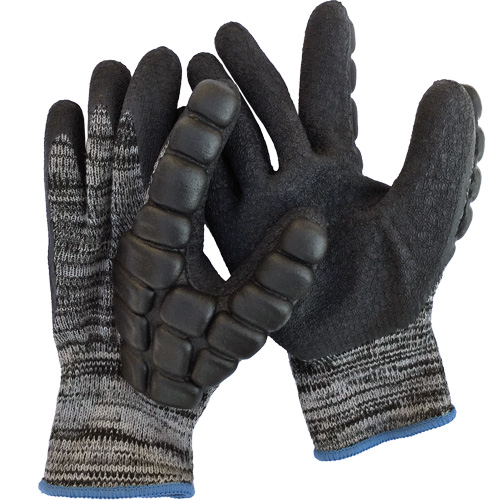 Anti-Impact Coated Hammer Gloves, 8/Medium, Synthetic Palm, Elastic Cuff OSI Industrial Sales