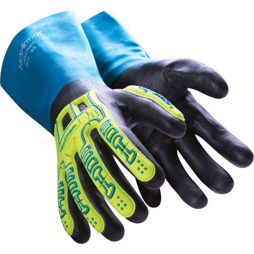 HexChem&reg; Chemical Resistant Gloves, Size 6/X-Small, Nitrile OSI Industrial Sales