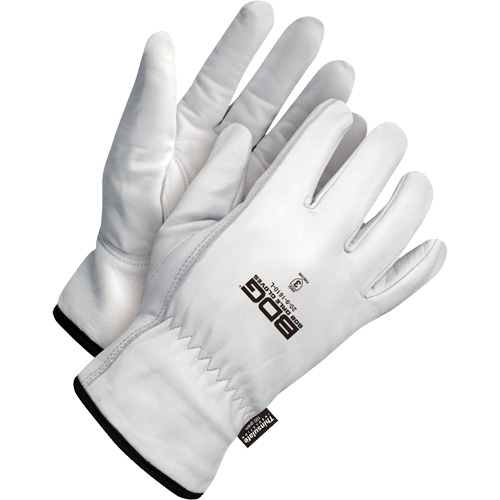 Gants de conducteur classiques r&eacute;sistant &agrave; la perforation, Grand, Paume en Cuir fleur de ch&egrave;vre, Thinsulate OSI Industrial Sales